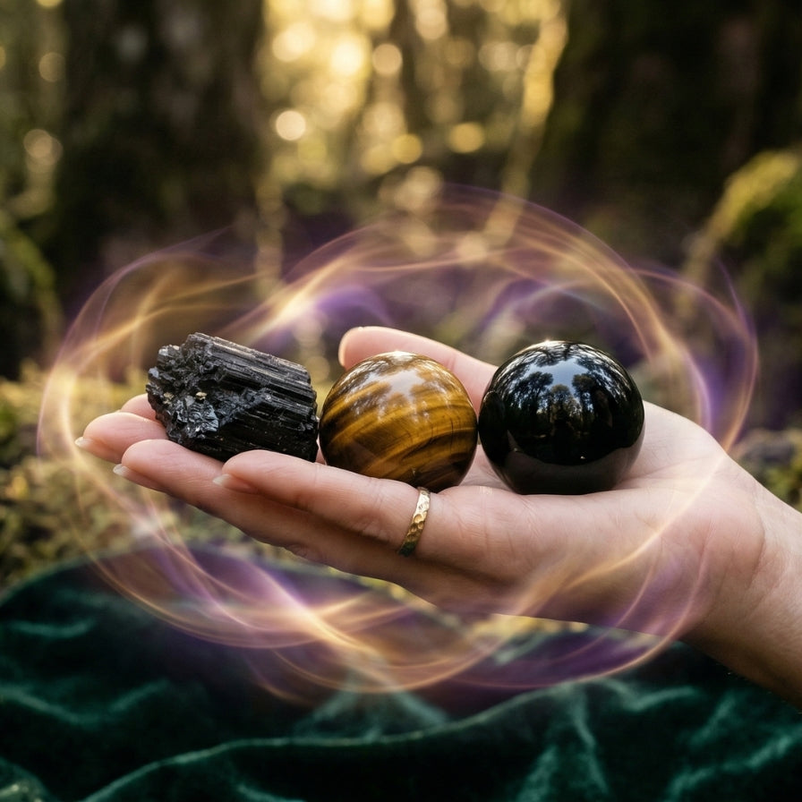 Escudo Energético: Las 3 piedras guardianas contra la envidia y el estrés