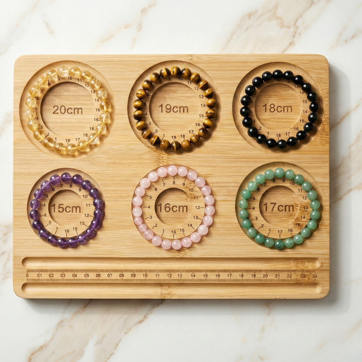 Tabla de Medidas Exactas para Pulseras y Joyas