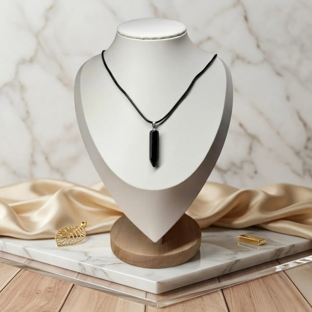 Collar Punta de Ónix – Protección y Fuerza
