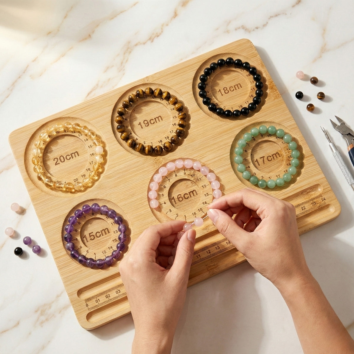 Tabla de Medidas Exactas para Pulseras y Joyas