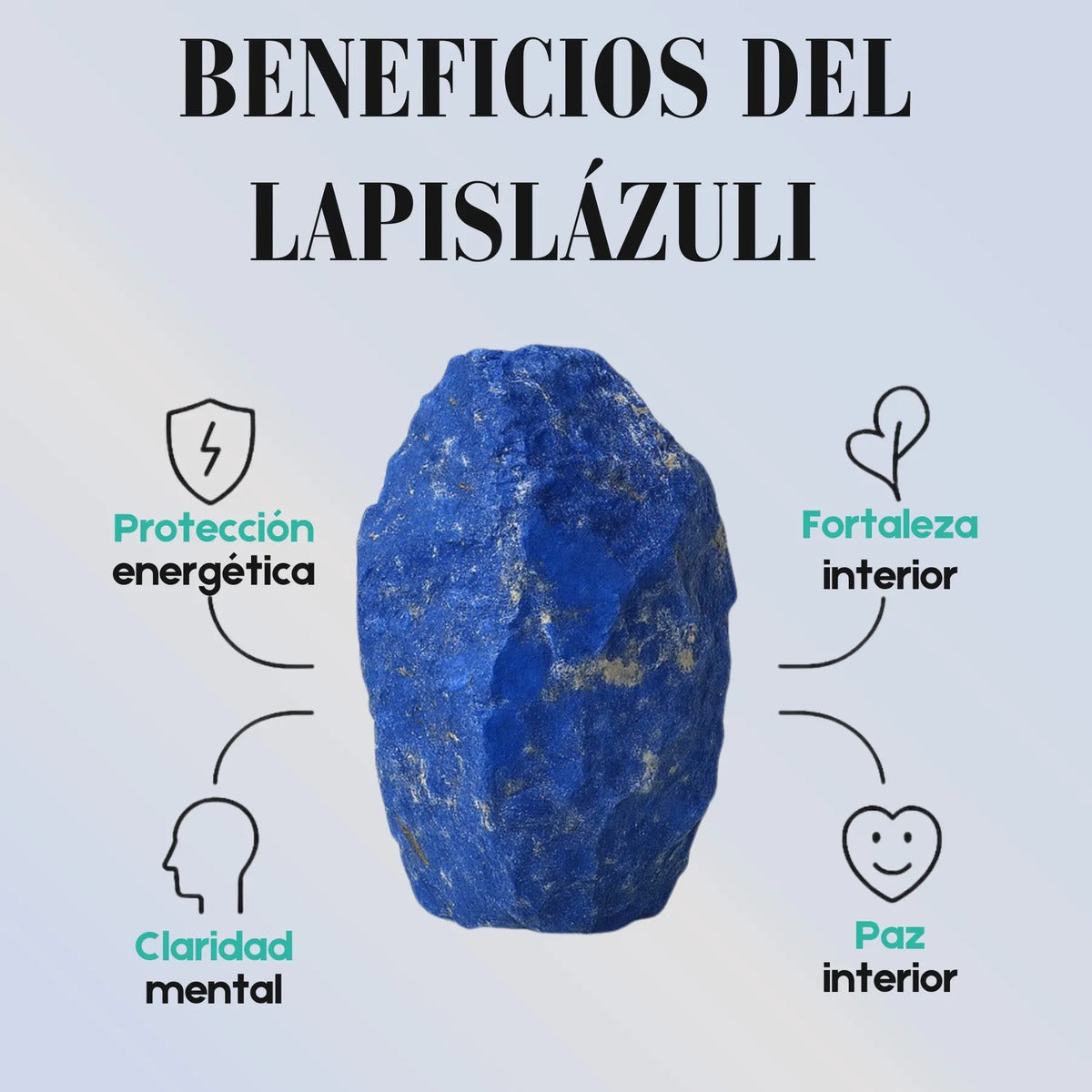 Pulsera Lapislázuli Y Hematita De Piedras Naturales