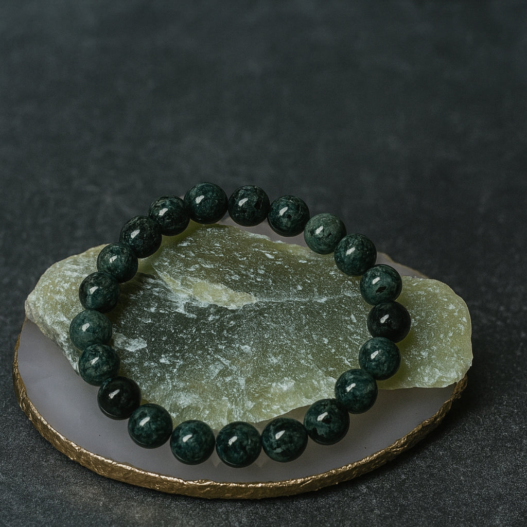 Pulsera Jaspe Kambaba Natural Calma Y Enraizamiento