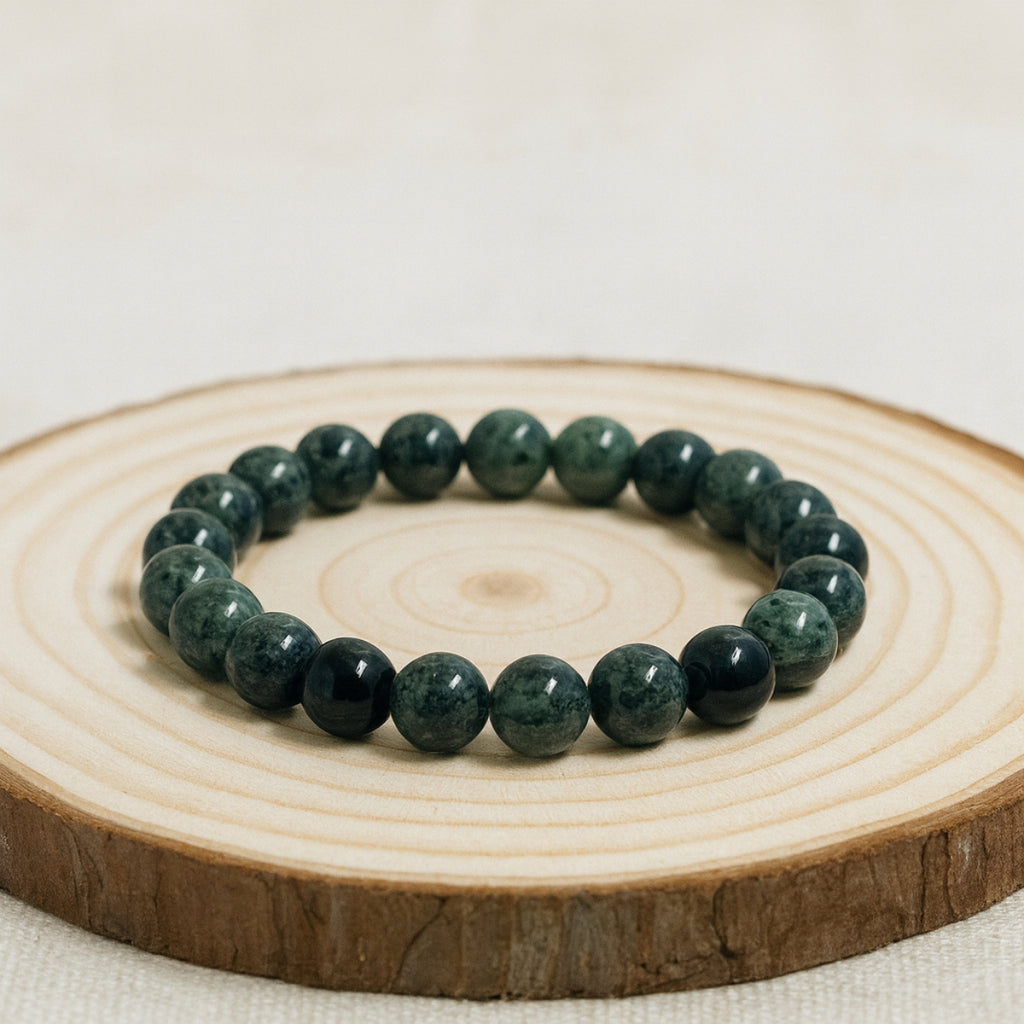 Pulsera Jaspe Kambaba Natural Calma Y Enraizamiento