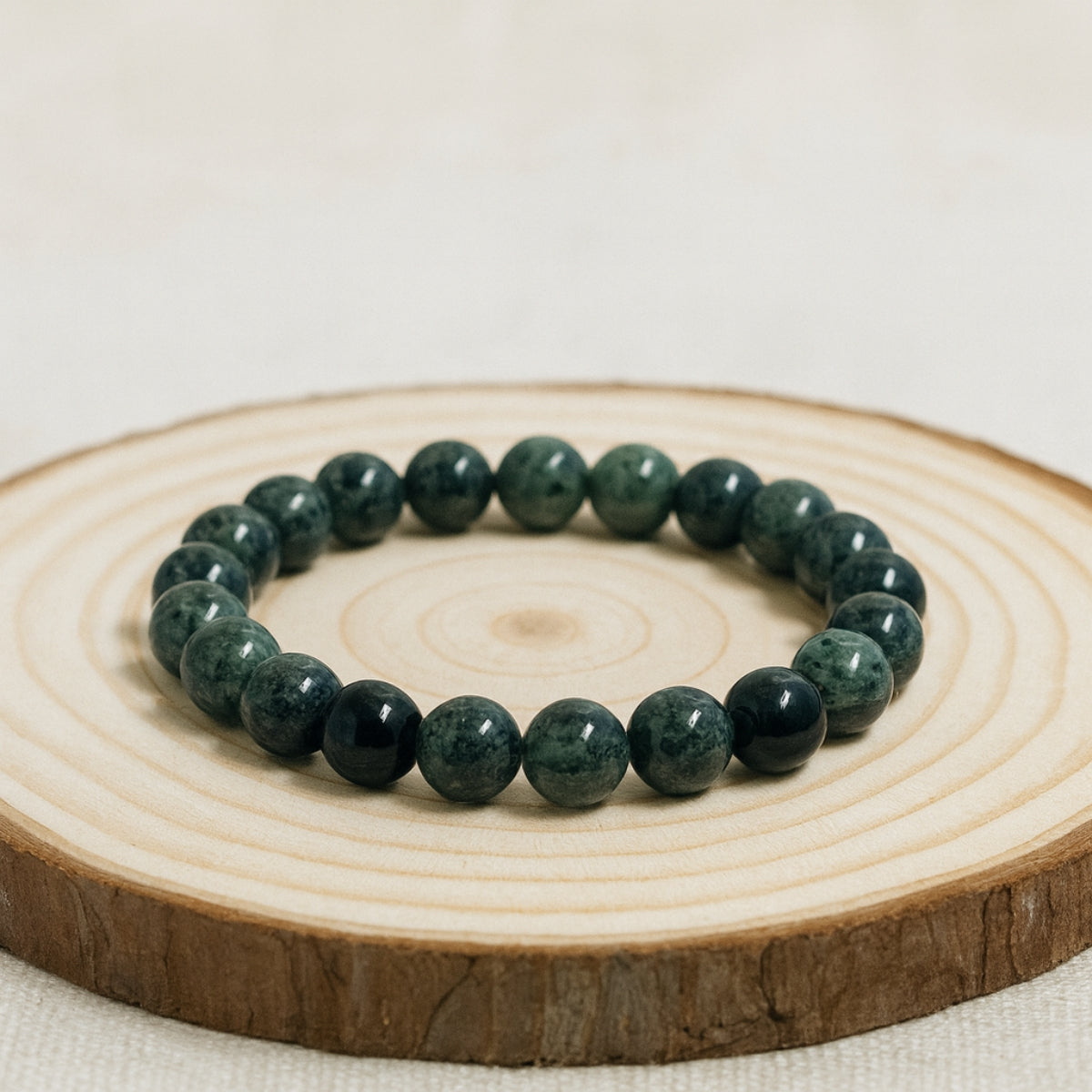 Pulsera Jaspe Kambaba Natural Calma Y Enraizamiento