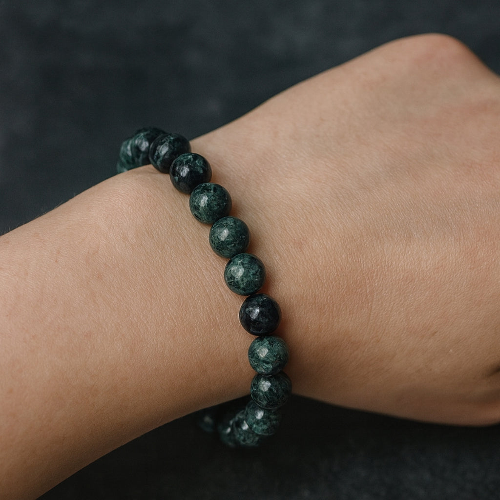 Pulsera Jaspe Kambaba Natural Calma Y Enraizamiento