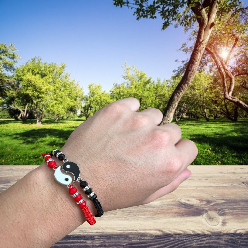 Pulsera Yin Yang Para Parejas Regalo San Valentín Amistad