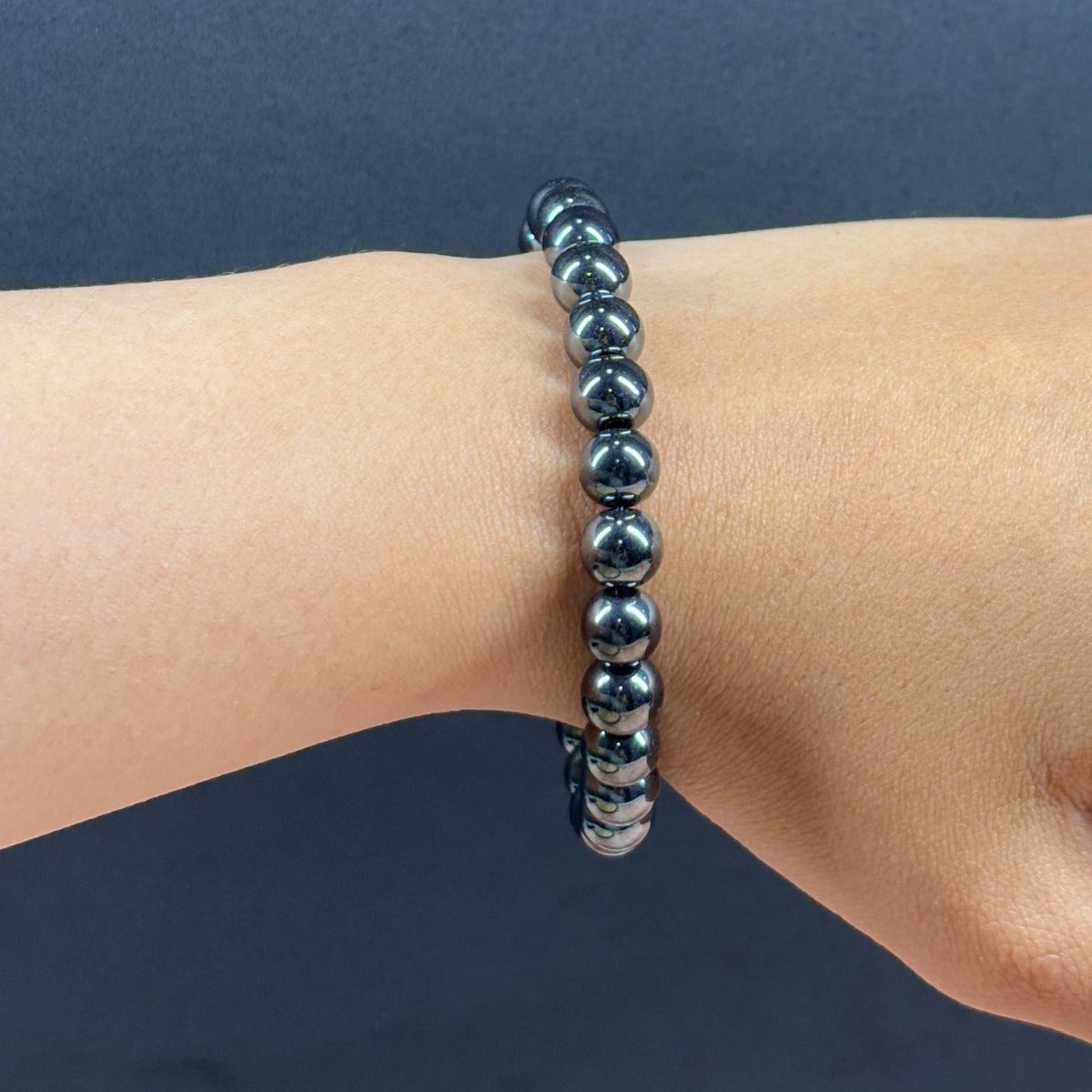 Pulsera de Hematita Original para Protección y Fuerza