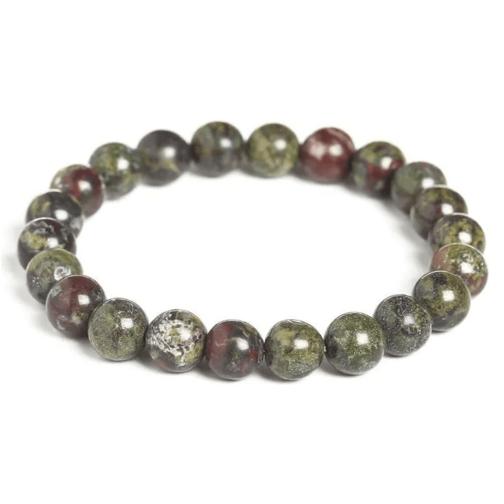Pulsera de Jaspe Sangre de Dragón para Coraje y Fortaleza