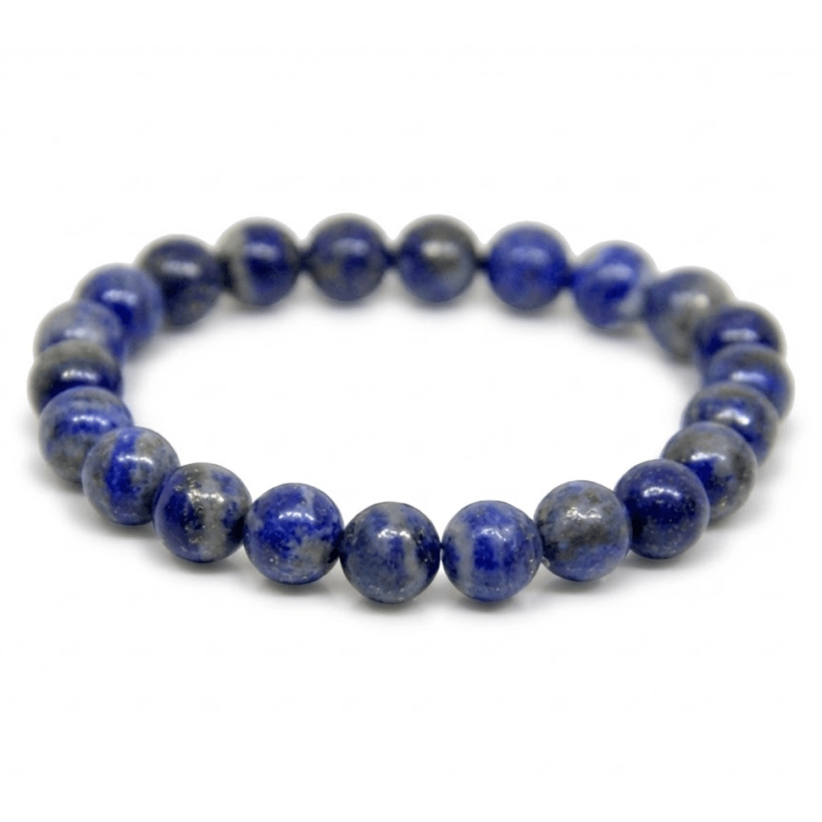 Pulsera de Lapislázuli Natural para Sabiduría y Comunicación