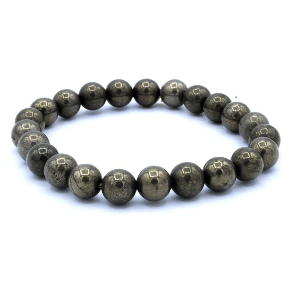 Pulsera de Pirita Natural para Abundancia y Prosperidad