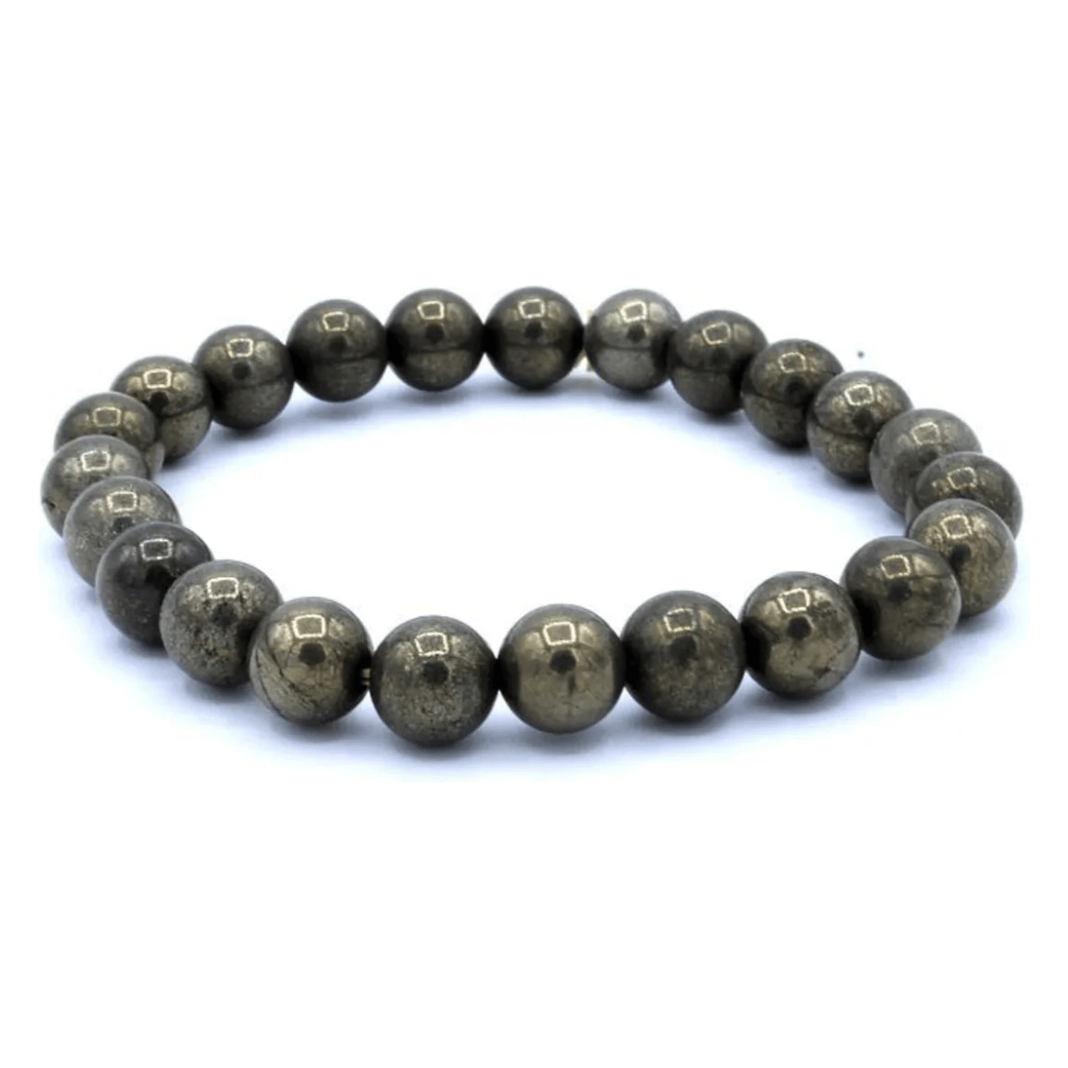 Pulsera de Pirita Natural para Abundancia y Prosperidad